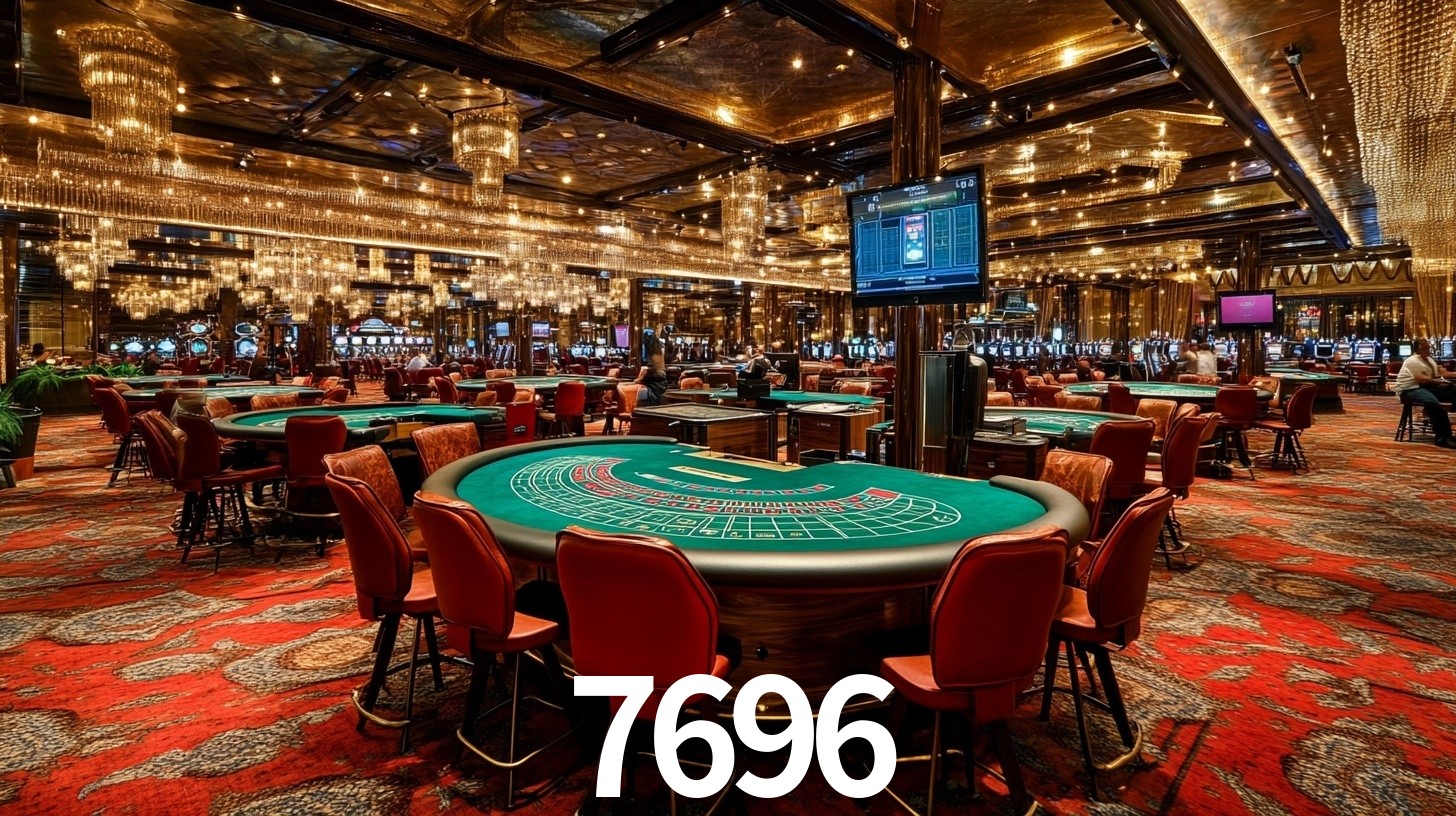 Sinta a adrenalina dos jogos de cassino com 7696